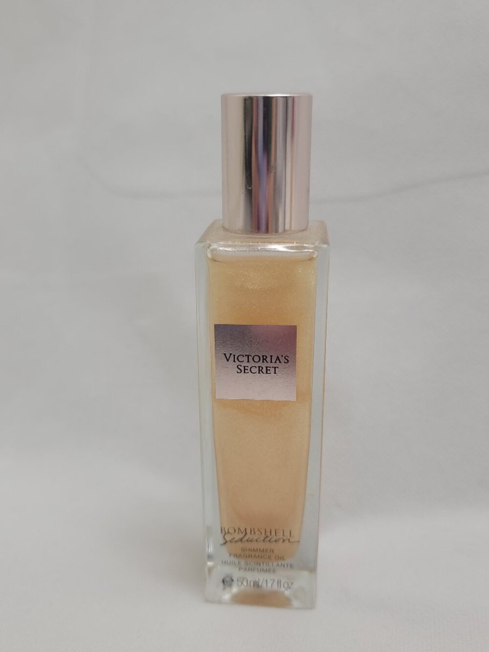 VICTORIAS SECRET Fragrance Shimmer Oil BOMBSHELL SEDUCTION 1.7 fl oz 50ml